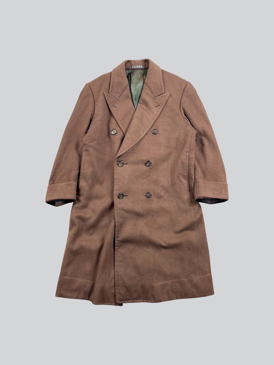 Vintage 울 혼방 싱글코트 상품이미지1