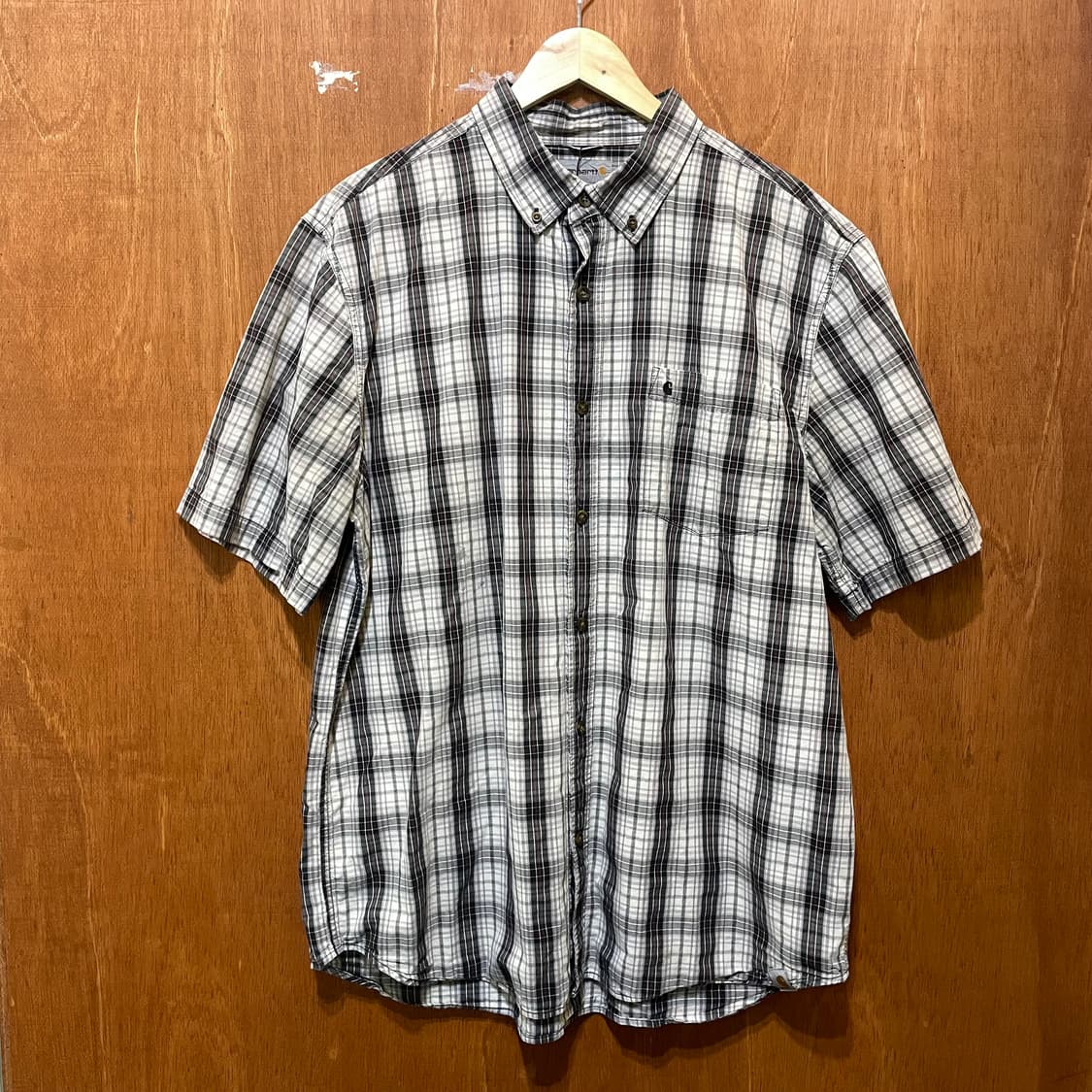  (XL) Carhartt 칼하트 체크 포켓 셔츠  상품이미지1