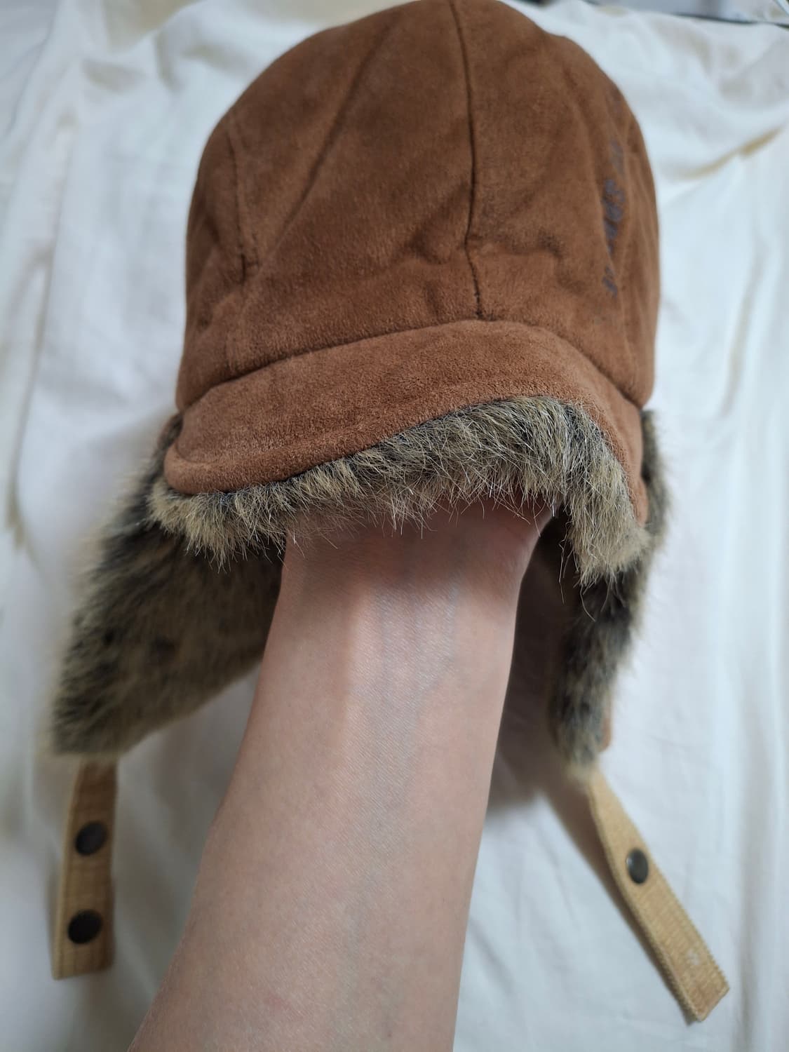 최상급 메트로시티 귀달이 군밤모자 58cm 상품이미지6