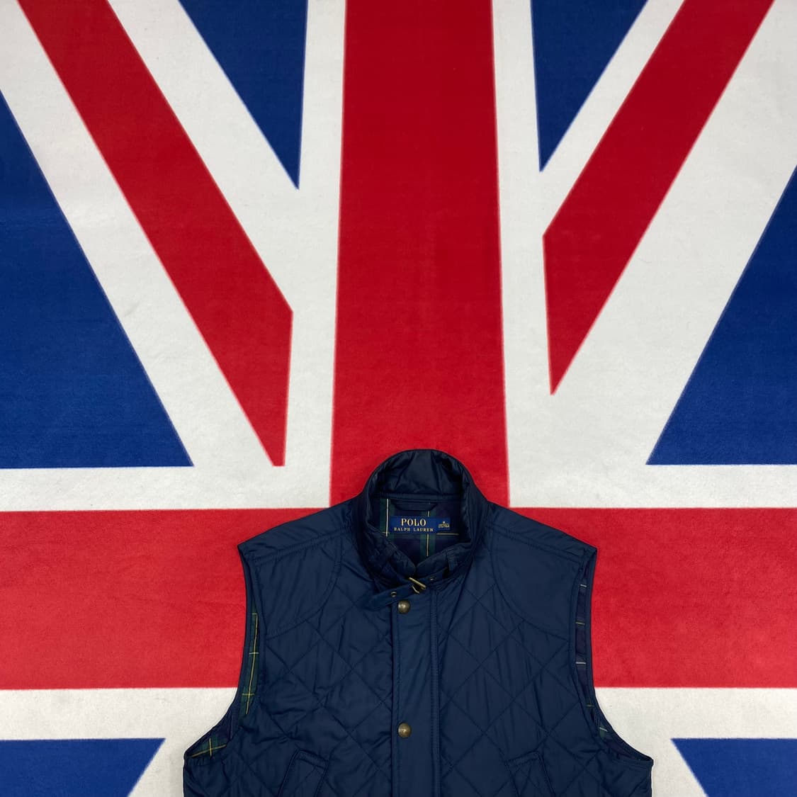 폴로 퀼팅 베스트 M 상품이미지2