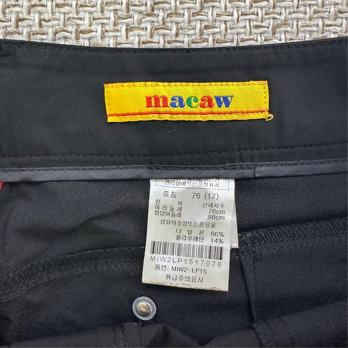 76 마코 여성 기능성 7부 골프 팬츠 0420D 상품이미지2