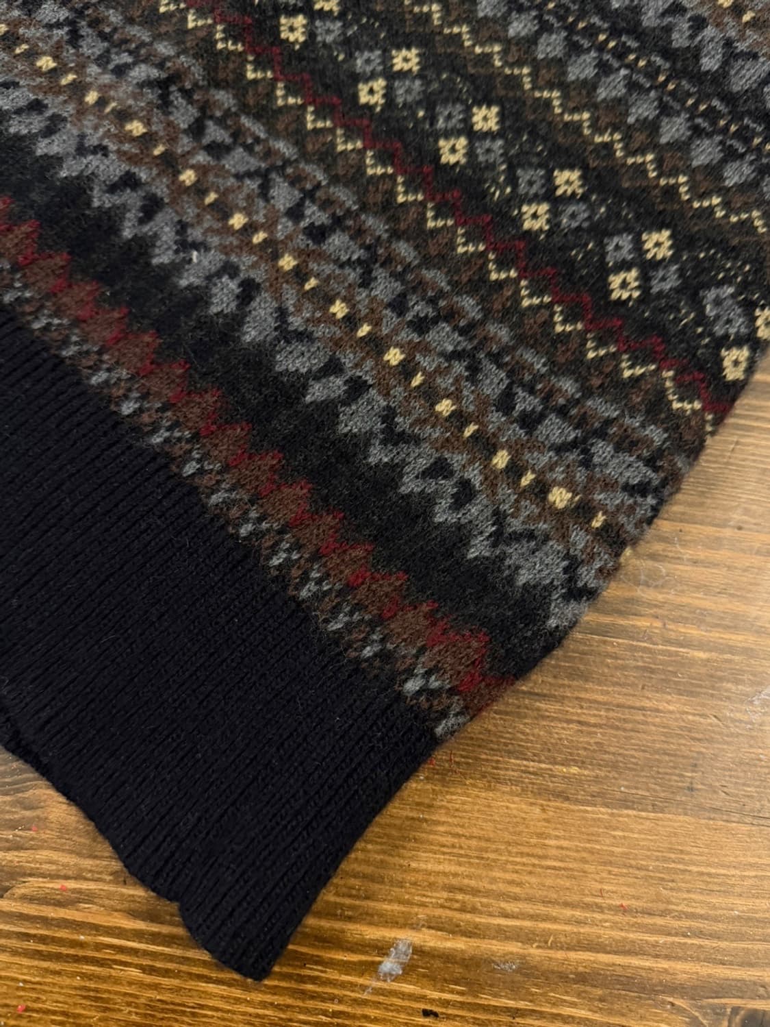 아쿠아스큐텀 페어아일 니트 베스트 100 상품이미지9