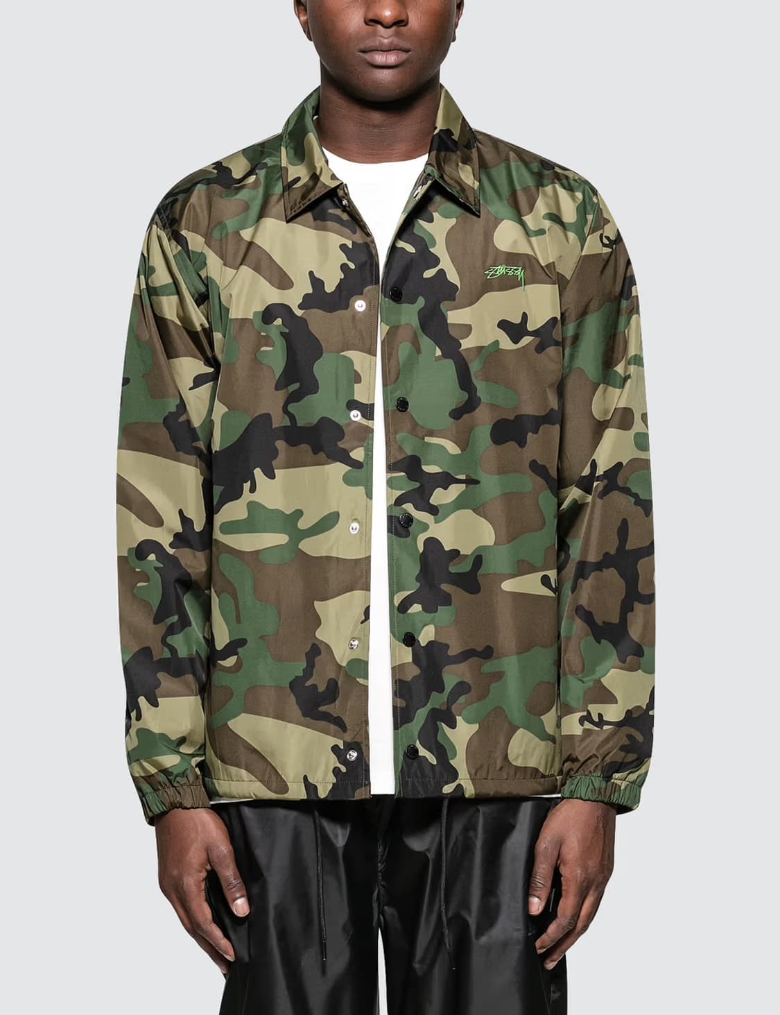 [L] stussy camo coach jacket japan 상품이미지2