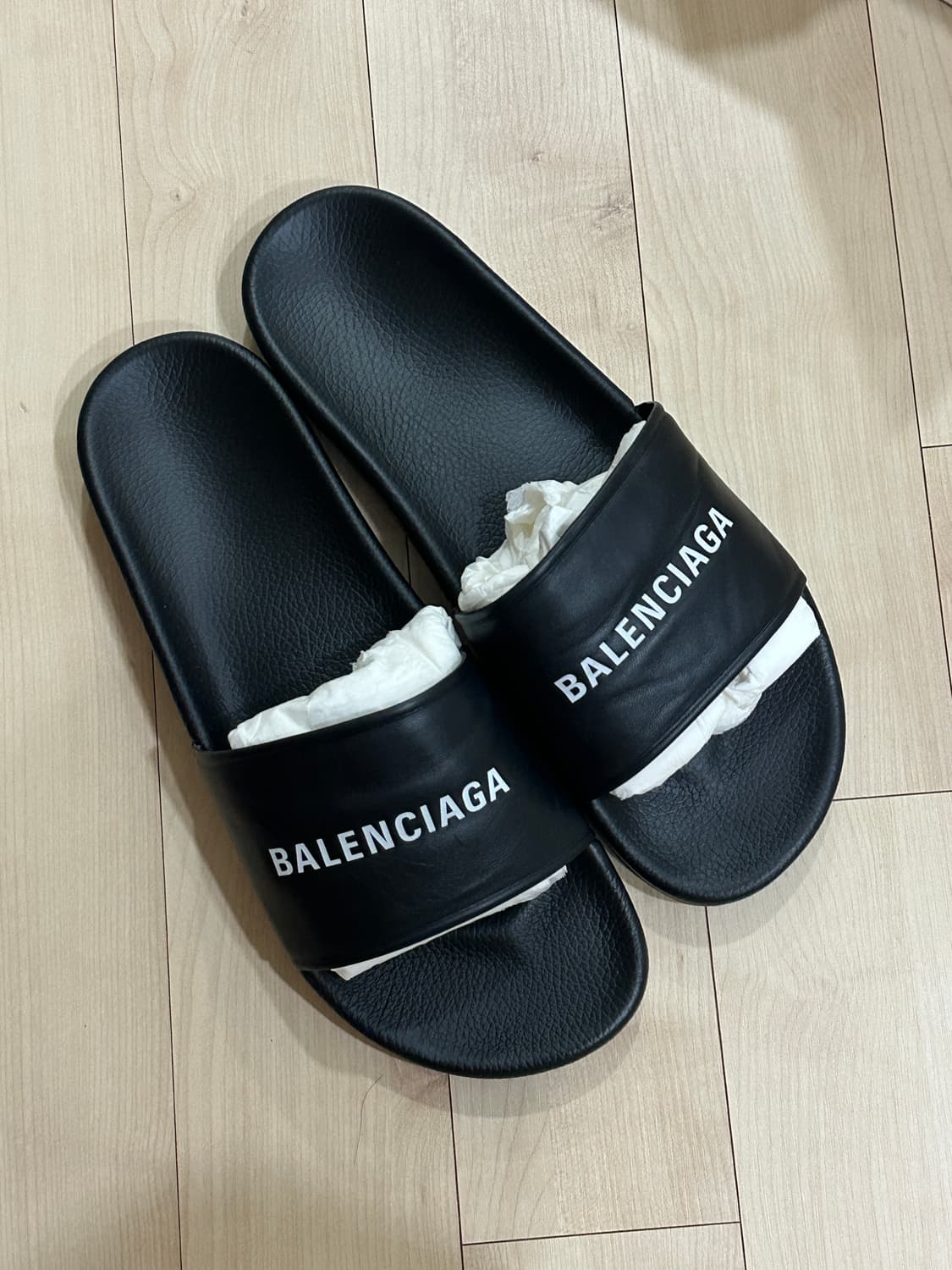 풀박스) 발렌시아가 슬리퍼 블랙 280 사이즈 (EU 44) 상품이미지2