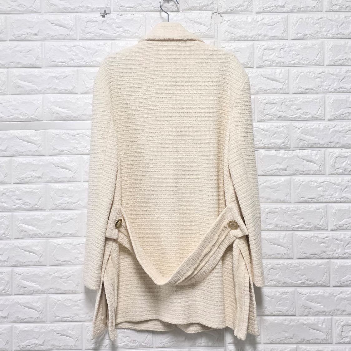 마쥬Maje 트위드 자켓  아이보리 L 상품이미지4