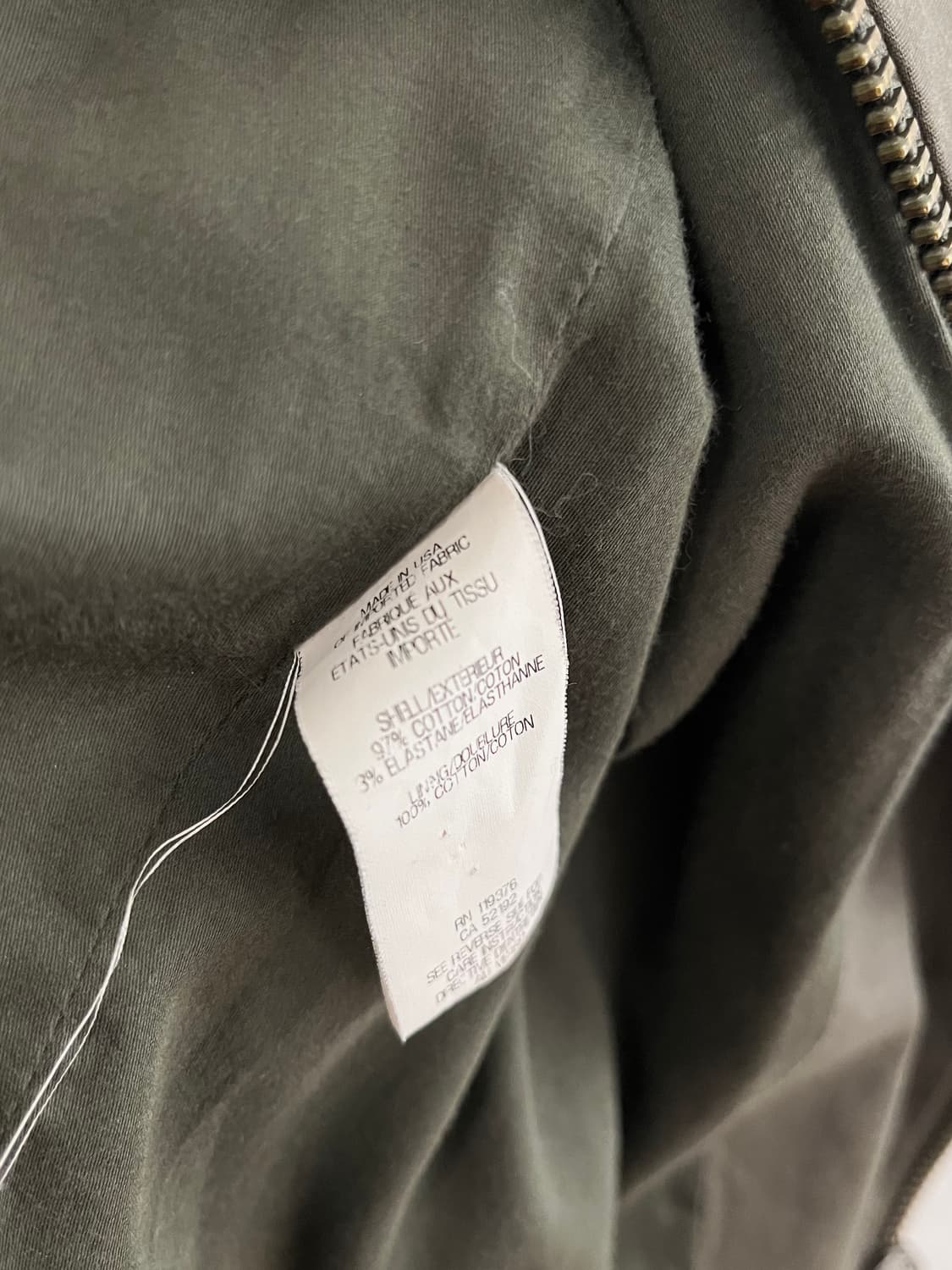 헬무트랭 런웨이 더블 지퍼 밀리터리 모터 자켓 상품이미지6