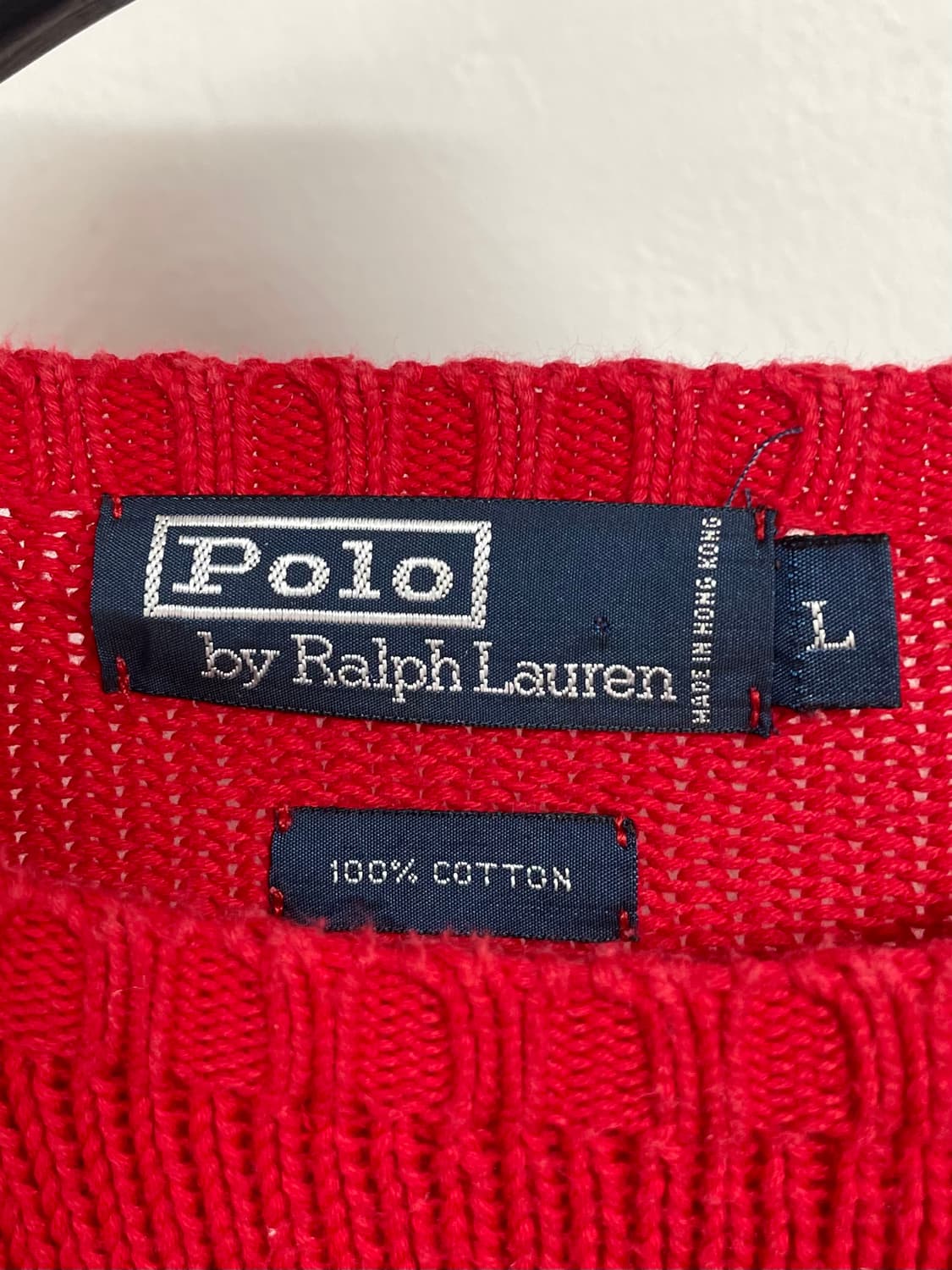 폴로 랄프로렌 코튼 라운드 니트 (on.315) 상품이미지4