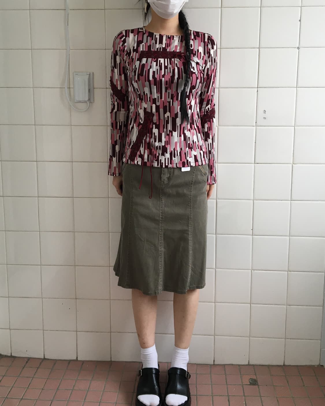 Eyelet point full printing sleeve 상품이미지1