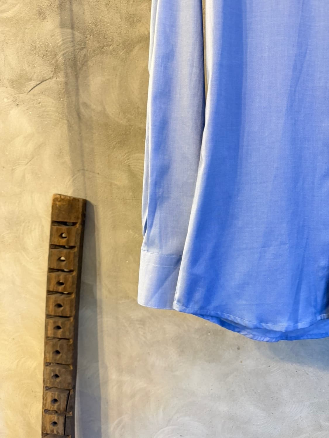 비스포크 오픈칼라넥 셔츠 남성100 상품이미지5