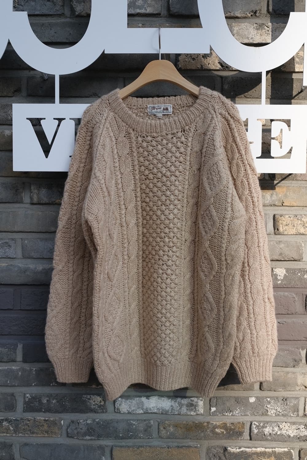 빈티지 헤비울 니트 상품이미지2