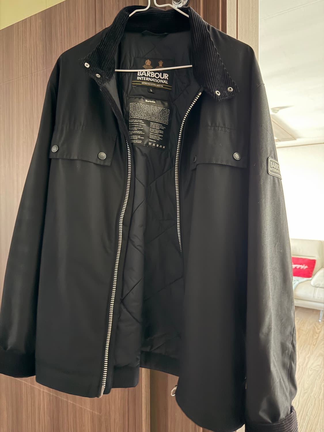 바버왁스자켓L사이즈 판매 상품이미지1