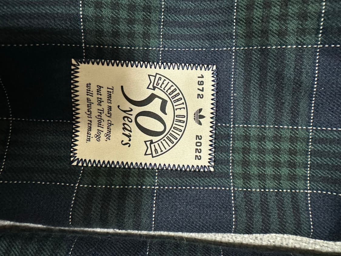 [새상품]아디다스 오리지널 50주년 코치 자켓 체크 [L] 상품이미지5