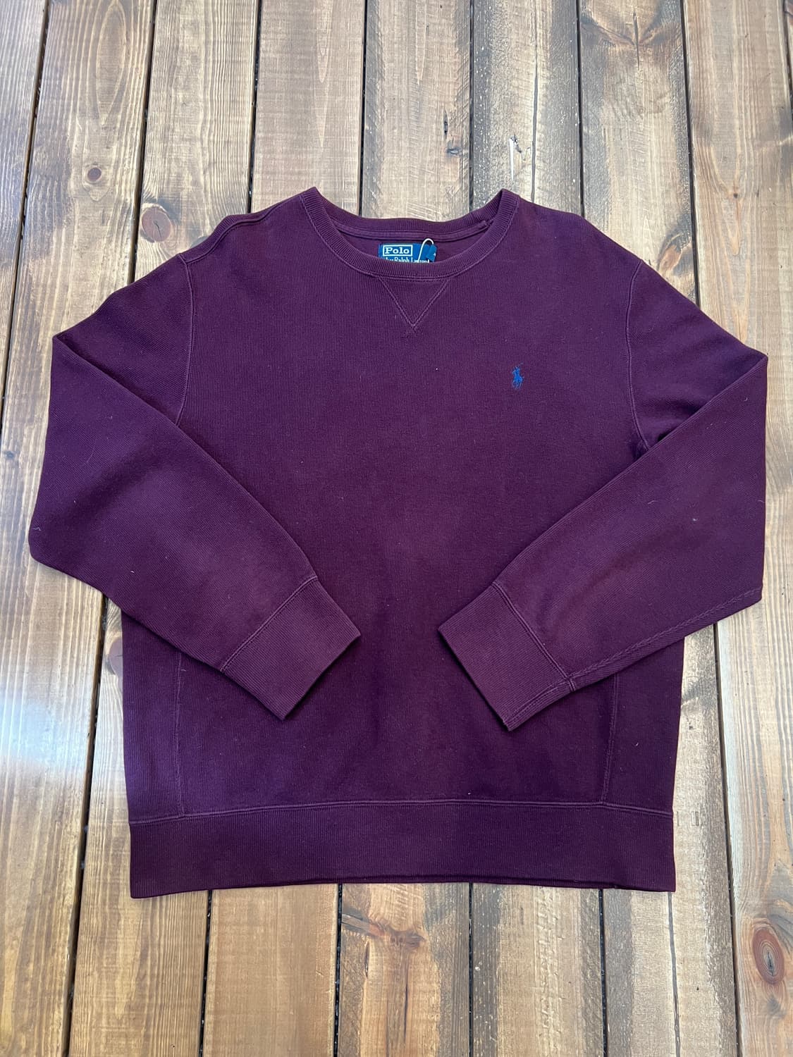 폴로 버건디 니트 상품이미지7