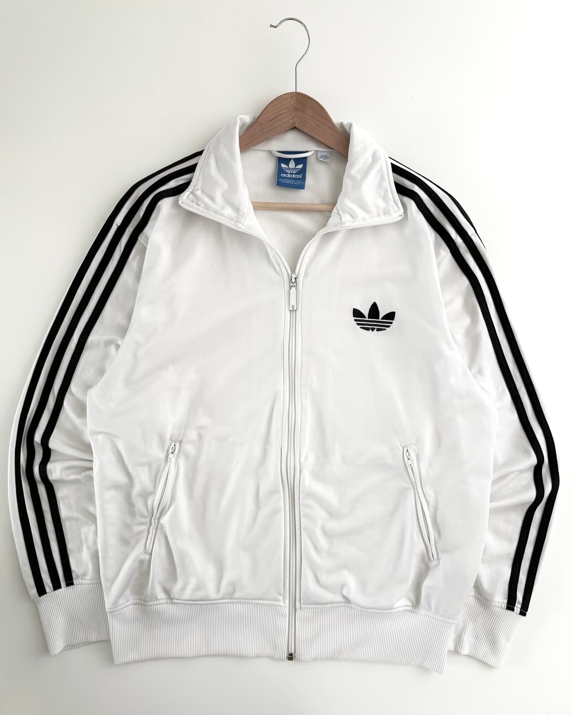 Adidas 아디다스 흰검 화이트컬러 구 파이어버드 트랙탑 상품이미지4