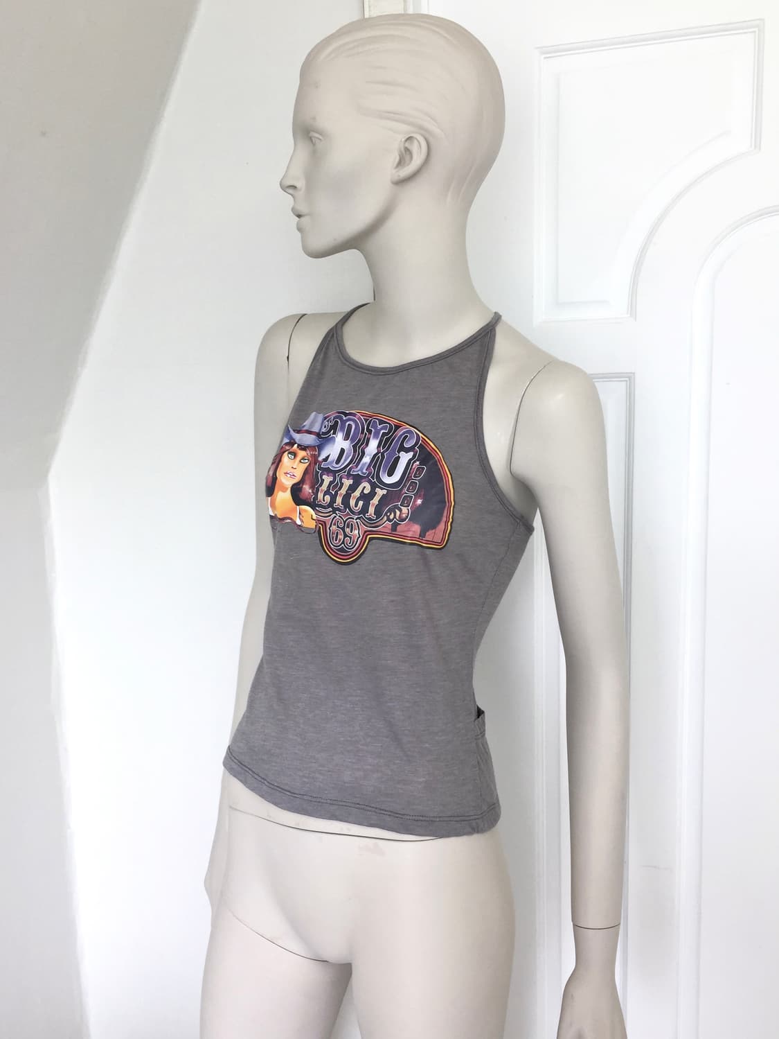 DIESEL Iconic Print halter top  상품이미지1