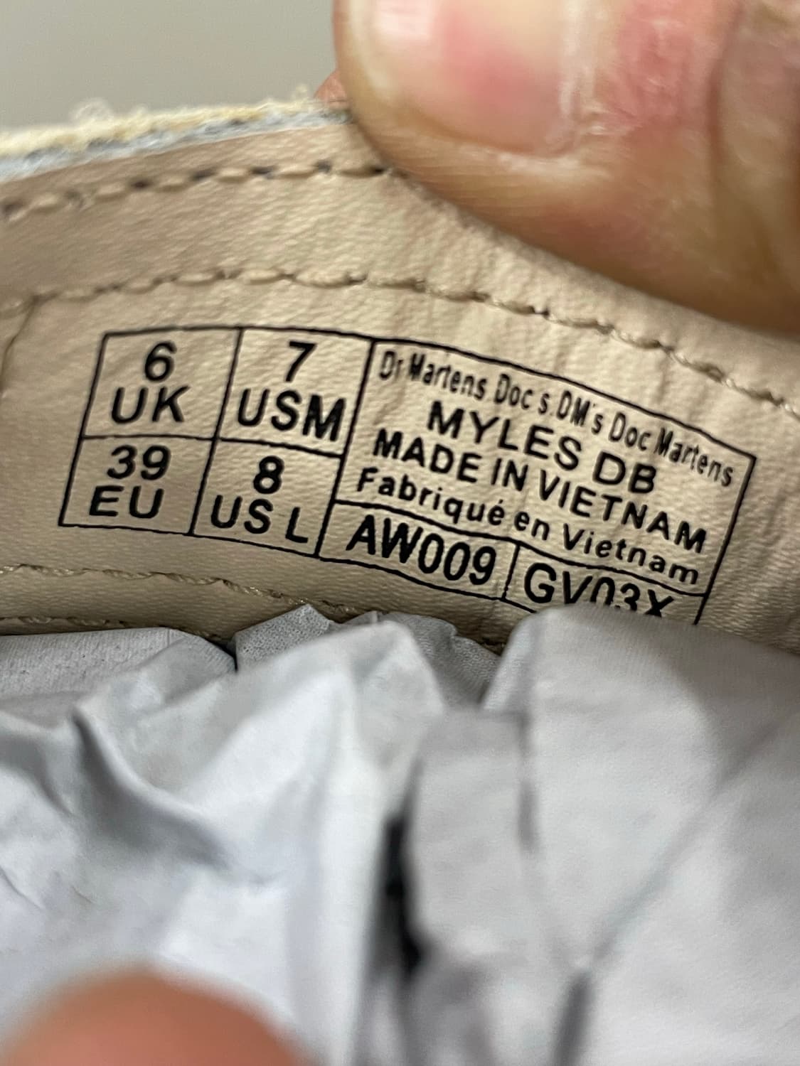 닥터마틴 마일즈 샌들 아이보리 uk6 상품이미지10