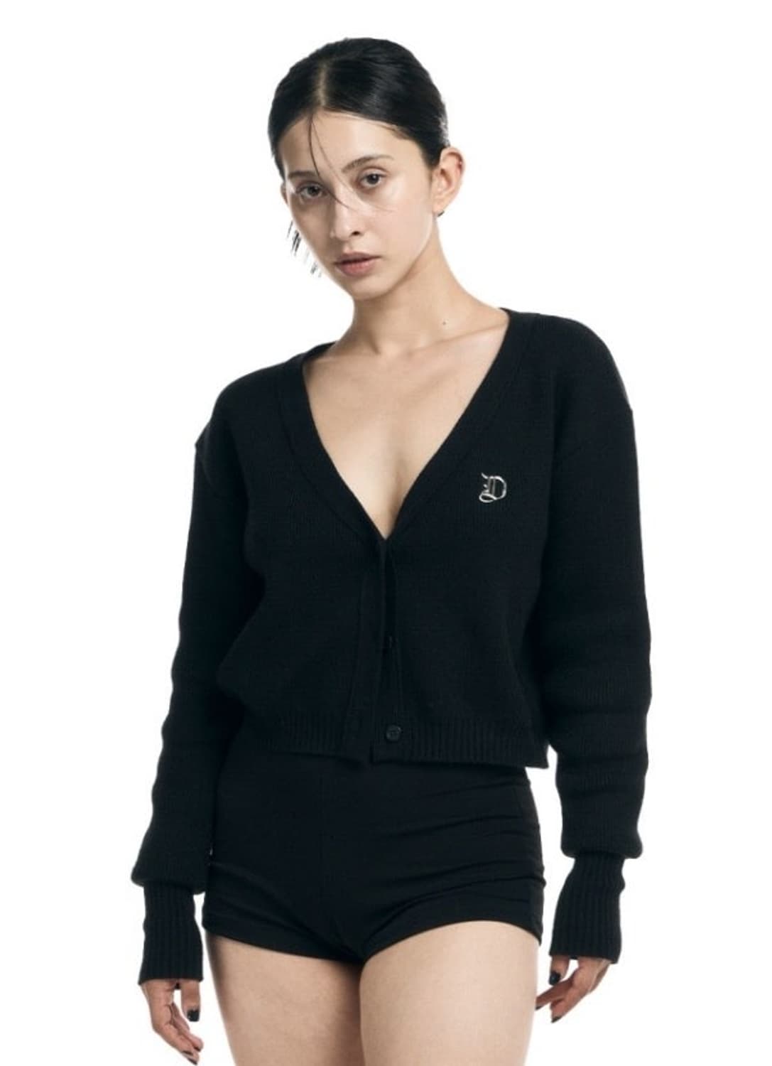 오도어 가디건 블랙 상품이미지1