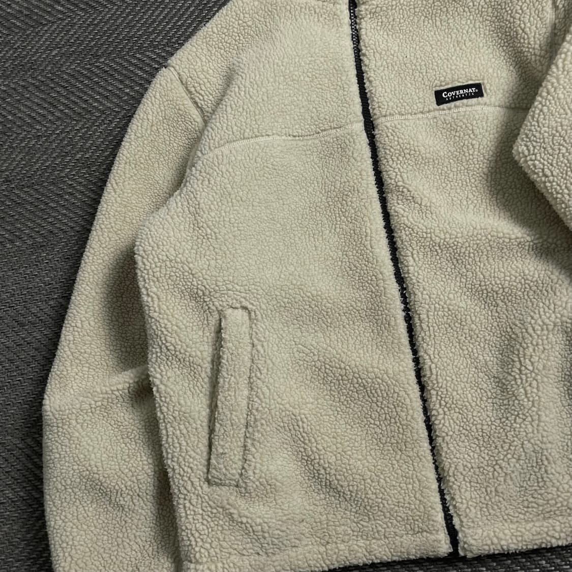 커버낫 빅로고 리버시블 플리스 자켓 o 4279 상품이미지3