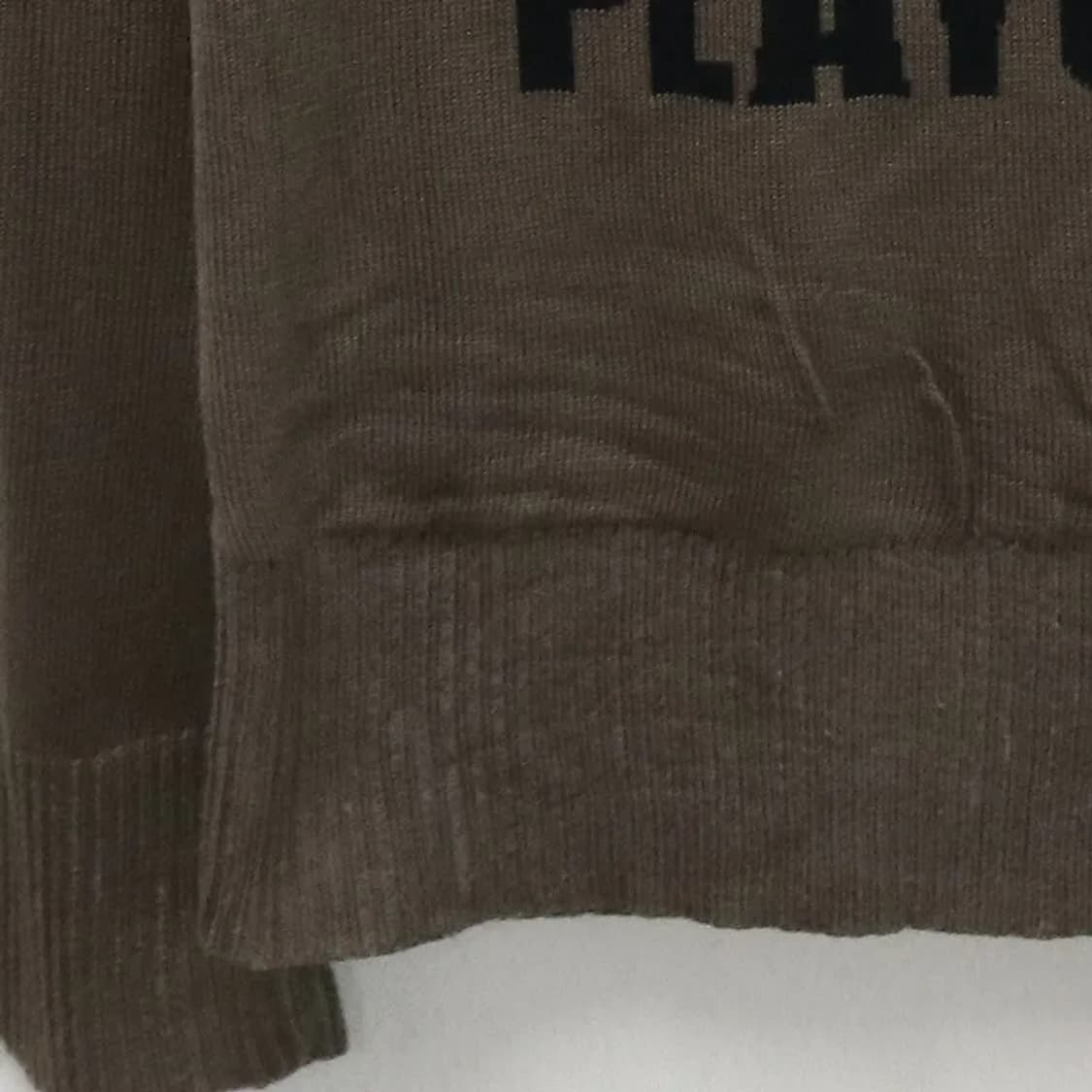 PINK CAT 브라운 레터링 니트 61060 상품이미지6