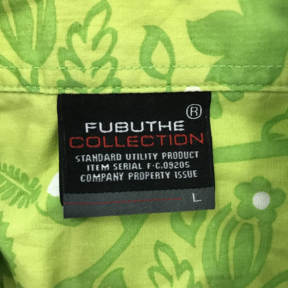 FUBU Y2K 하와이안 반팔셔츠 [L] 상품이미지4