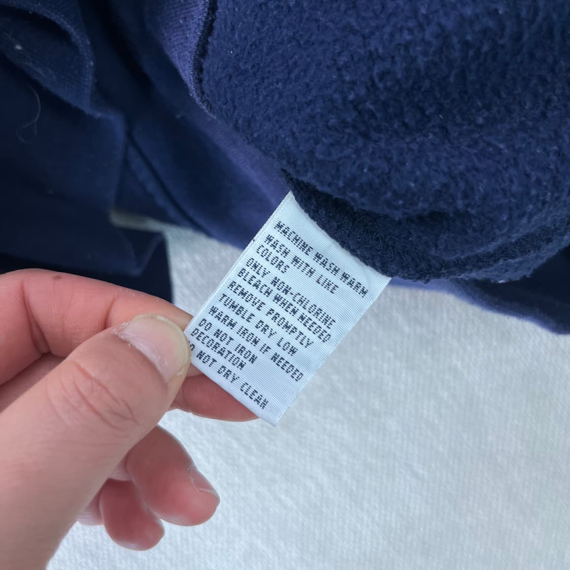 100 폴로랄프로렌 빅포니 usa 자수로고 네이비 후드티 상품이미지7