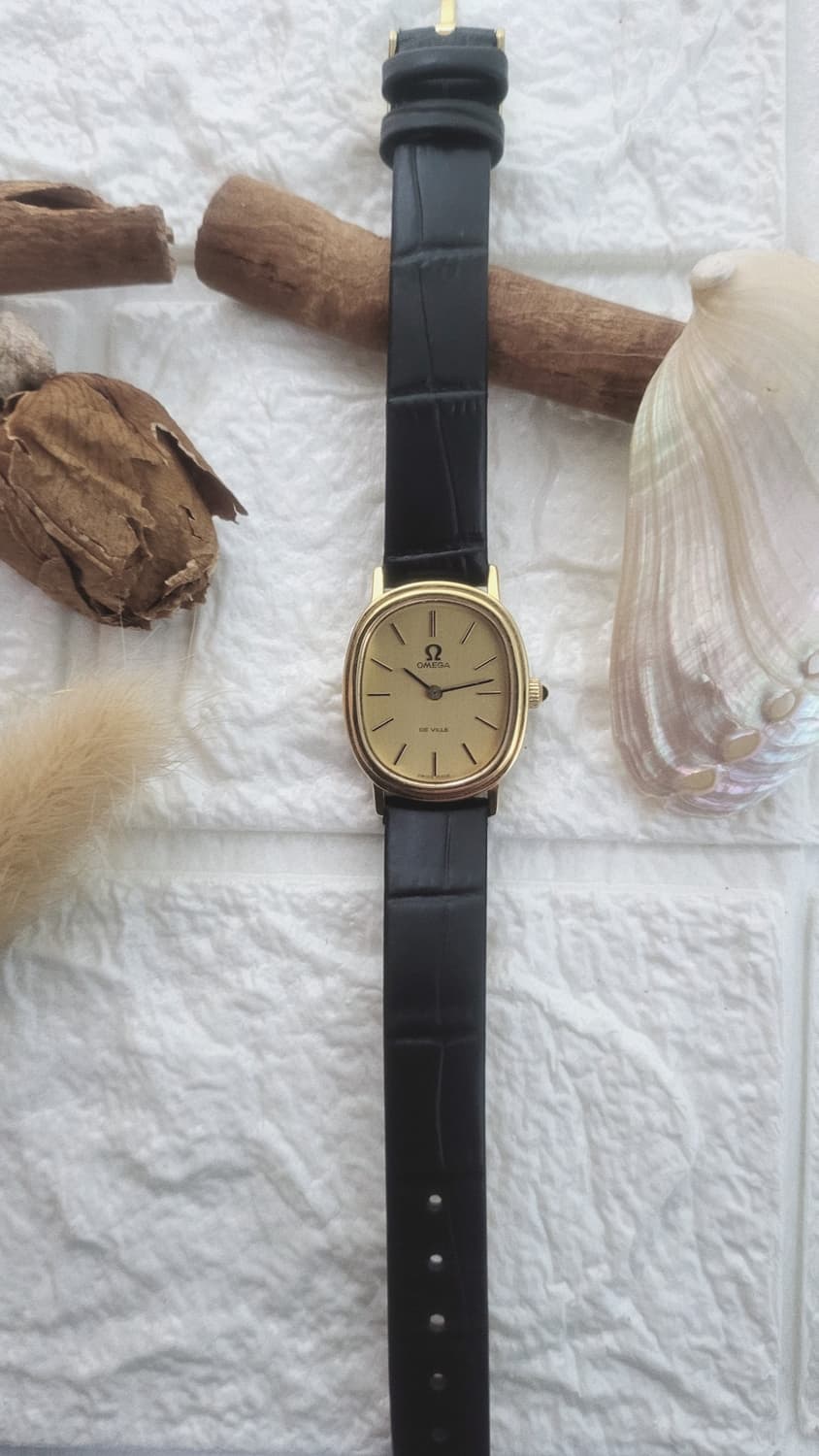 정품 오메가 드빌 엘립스 수동 시계 (이청아 오메가 드빌 시계) 상품이미지7