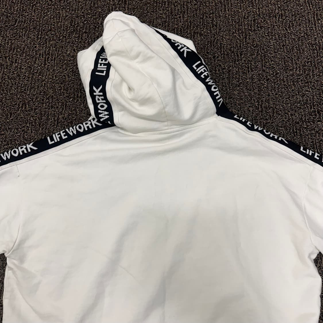LIFEWORK 라이프워크 반팔 후드티 F 상품이미지6
