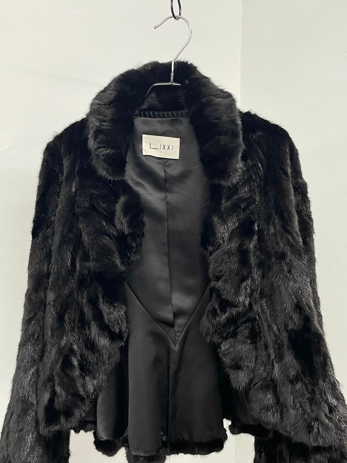 밍크 카라 프릴 퍼자켓 상품이미지7