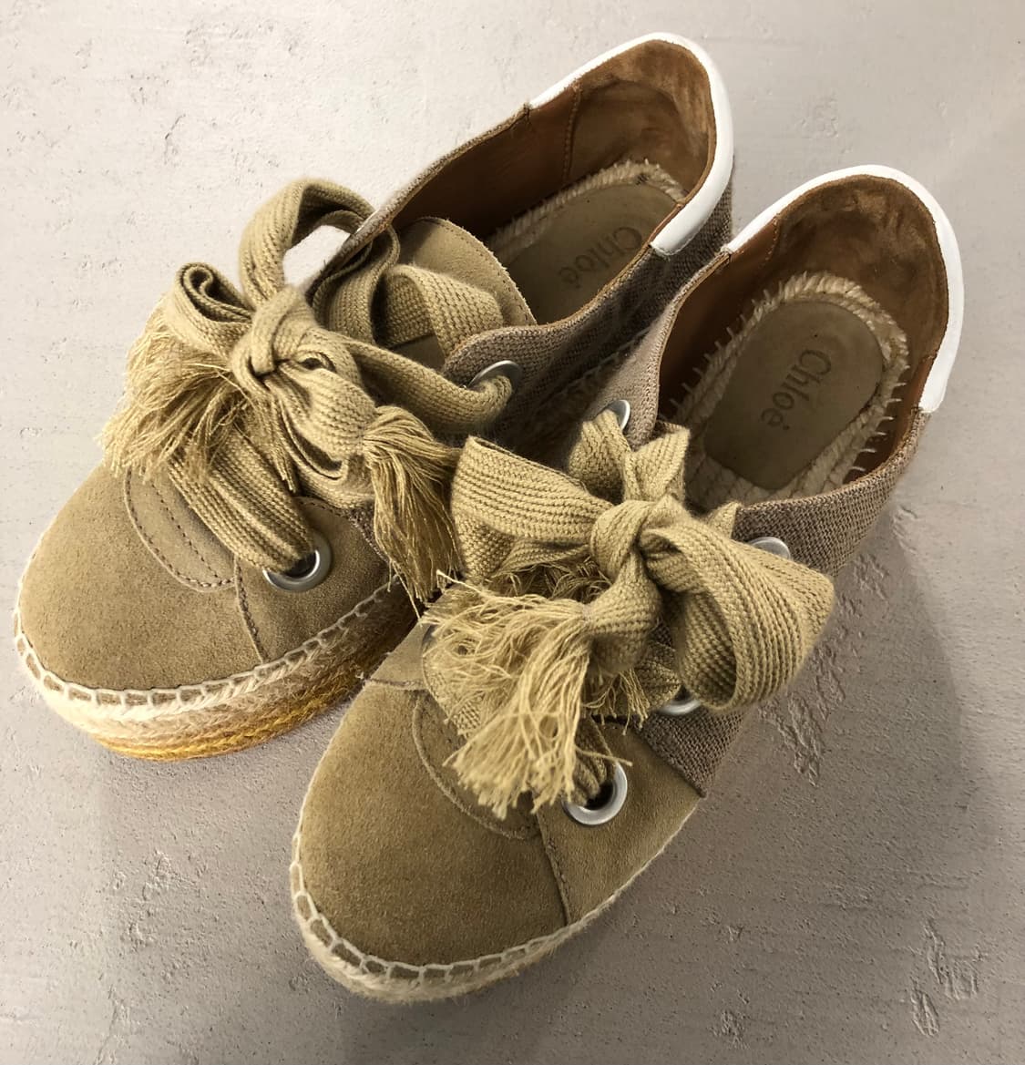 끌로에 에스파드류 플랫폼 스니커즈 38 상품이미지1