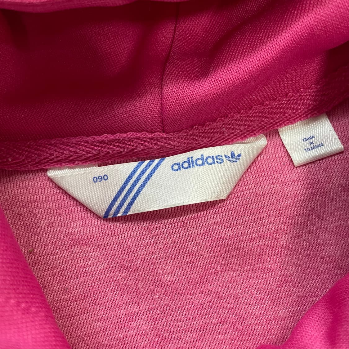 아디다스 후드 플락 트랙 집업 핑크 상품이미지5