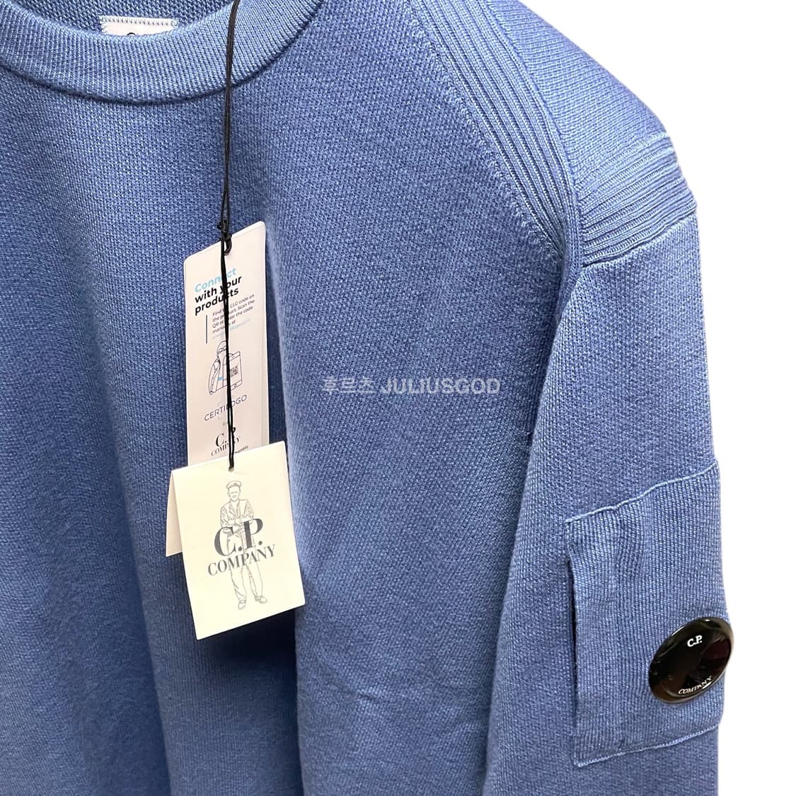 [110/새제품] CP COMPANY 씨피컴퍼니 버진 울 렌즈 니트 상품이미지4