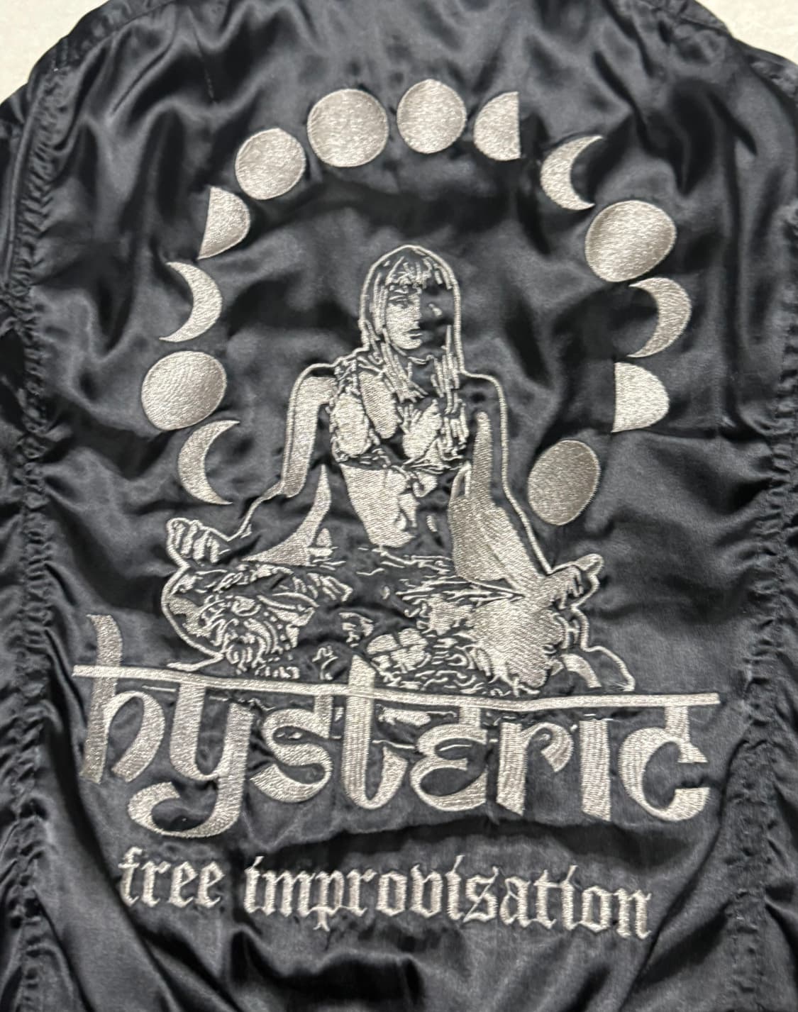 히스테릭 글래머 아카이브 명상 히스걸 자수 웨스턴 스카잔 봄버 자켓 상품이미지3