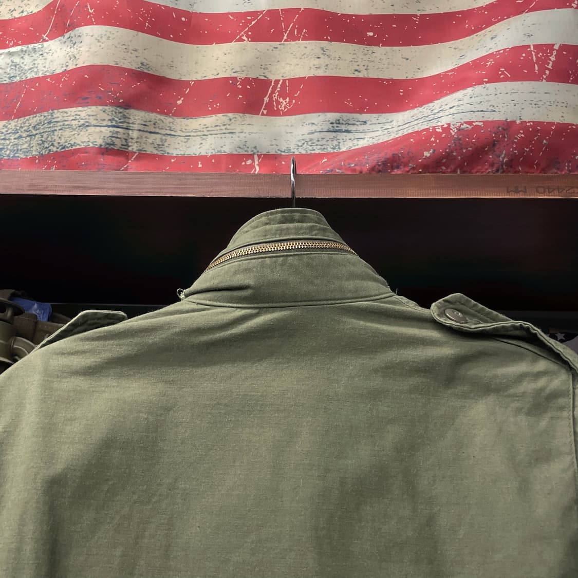 70s 알파인더스트리 M-65 필드자켓 오리지널 밀리터리 야상 N355 상품이미지8