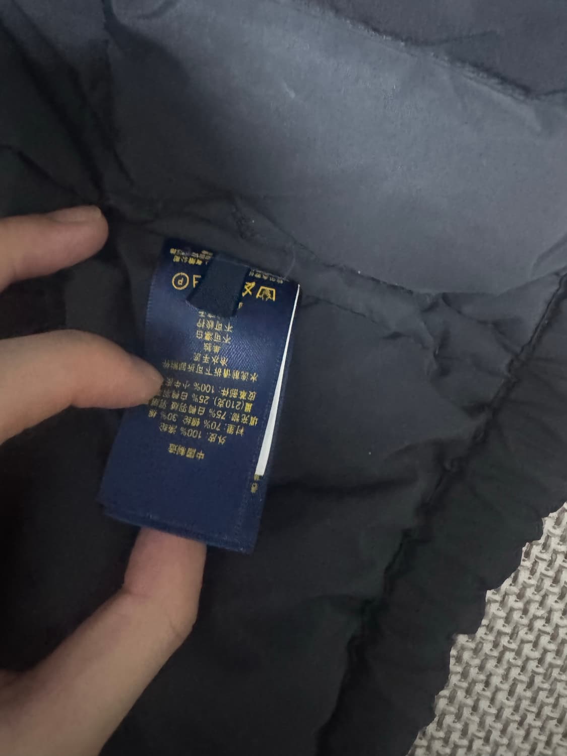 폴로 랄프로렌 조끼 패딩 s 상품이미지4