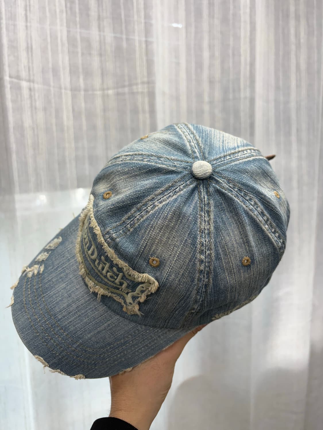 VonDutch 본더치 데님 볼캡 상품이미지5