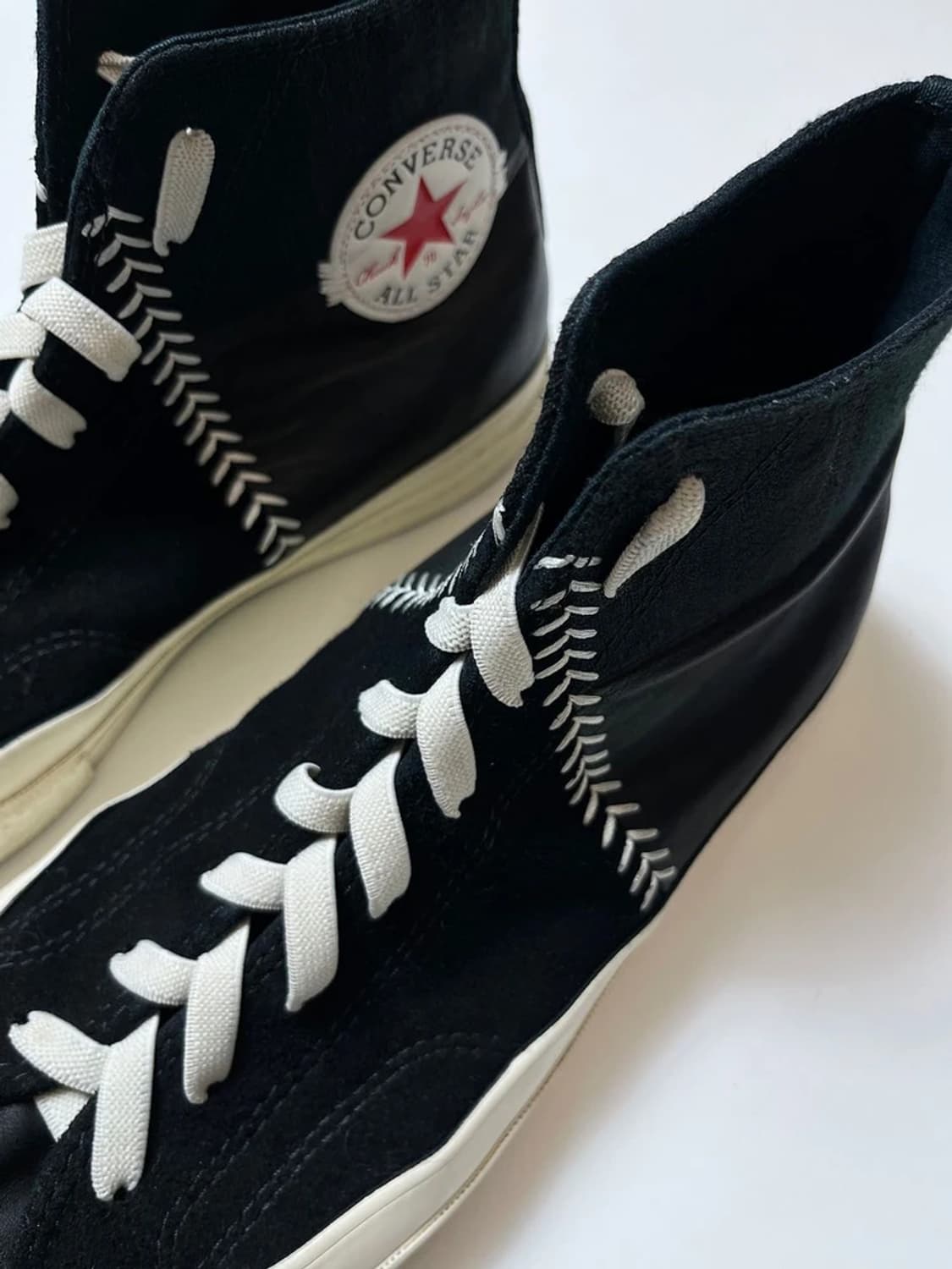 컨버스 척 70 수딩 크래프트 스티치 블랙 스니커즈 Q1405 상품이미지5
