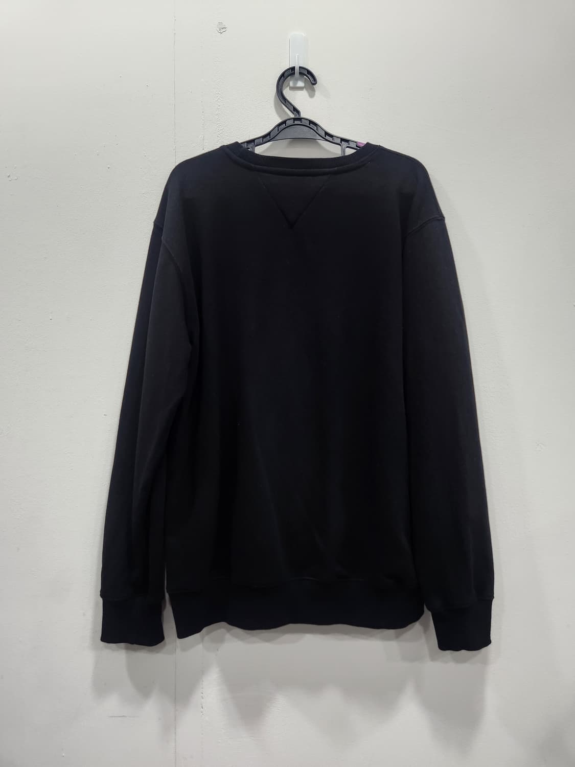 타메힐피거 타미진스 블랙 맨투맨 티셔츠 남성 100사이즈 상품이미지4