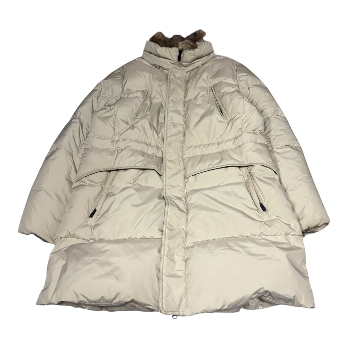  (바배) 밀레 덕다운 베이지 패딩 상품이미지1