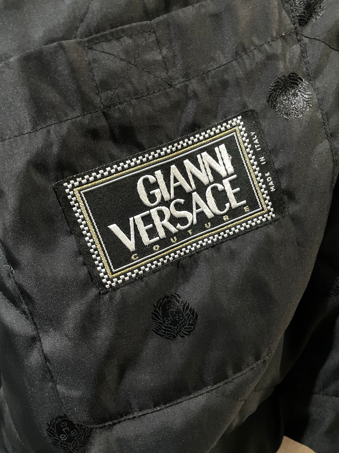 베르사체진스쿠튀르 칼라 블루종 상품이미지6