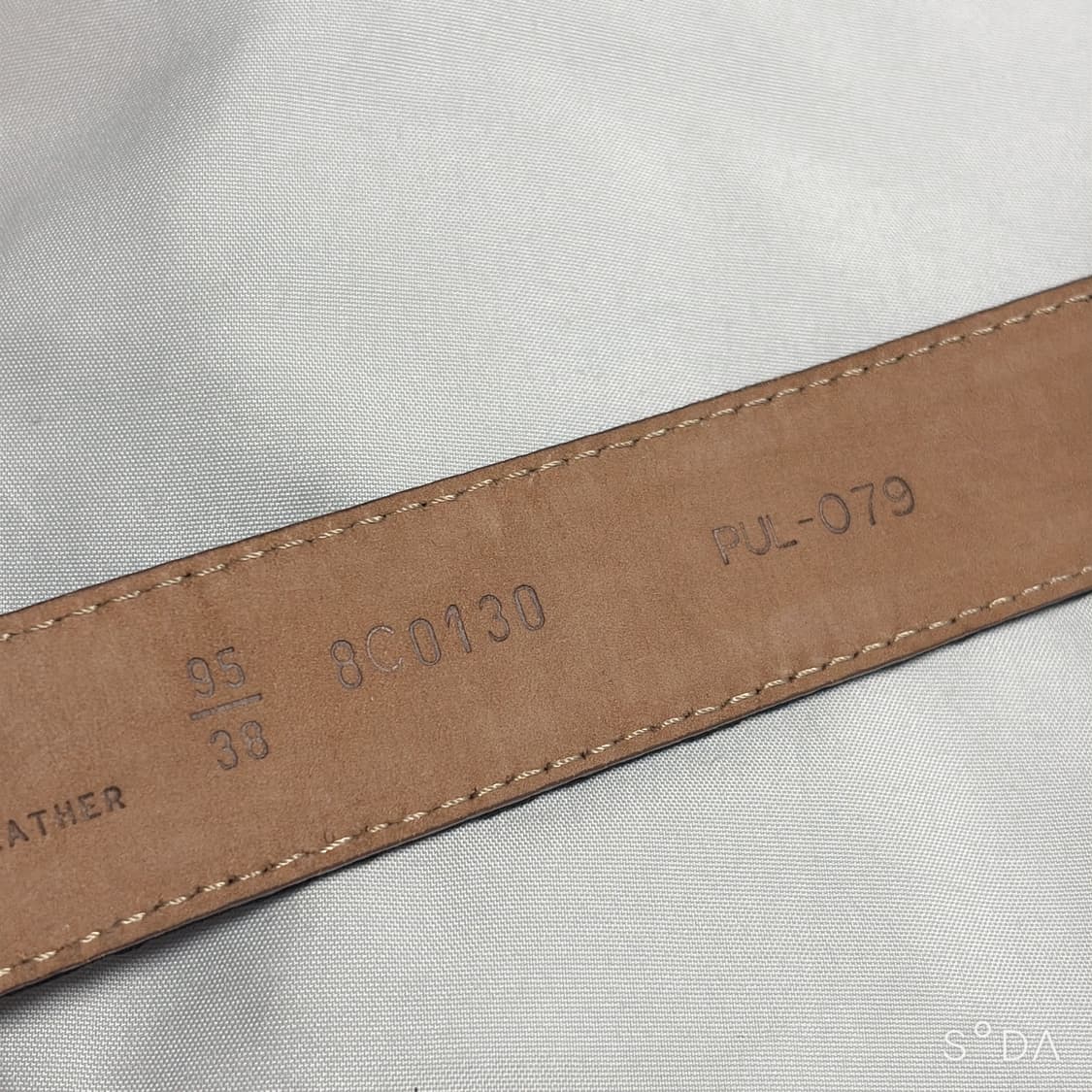 펜디 FF 로고 블랙 벨트 상품이미지9