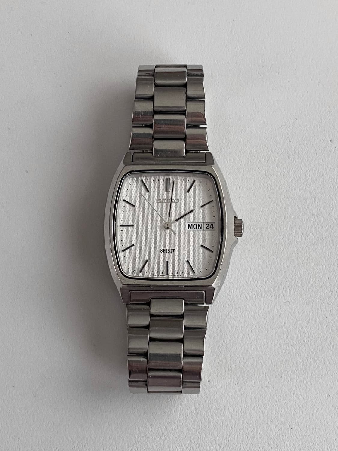 Seiko 세이코 스피릿 쿼츠 스퀘어 데이데이트 상품이미지2