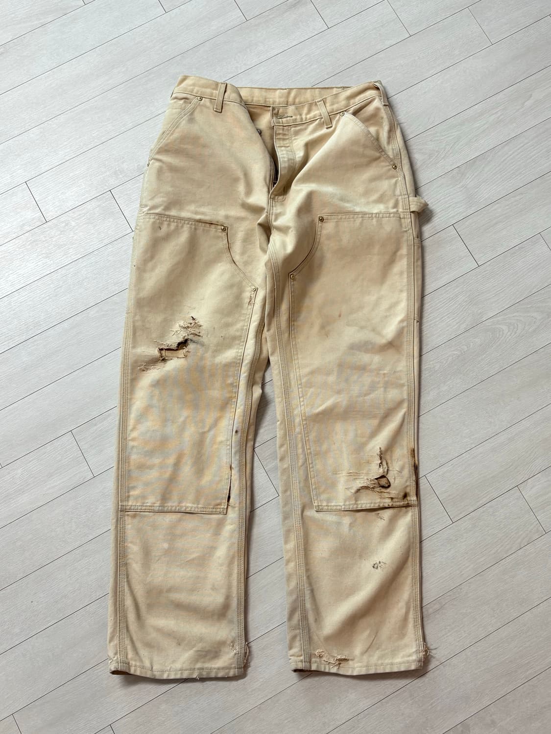 칼하트 더블니 B01 BRN (33 x 32) 상품이미지1