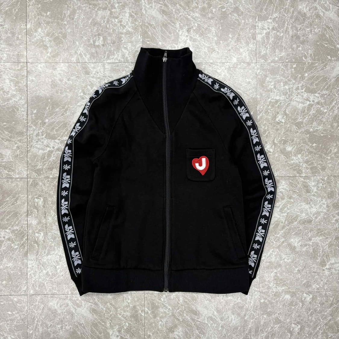 쥬시꾸뛰르 y2k 포켓 하트 사이드라인 걸즈 트랙탑 희귀져지(S-M) 상품이미지2