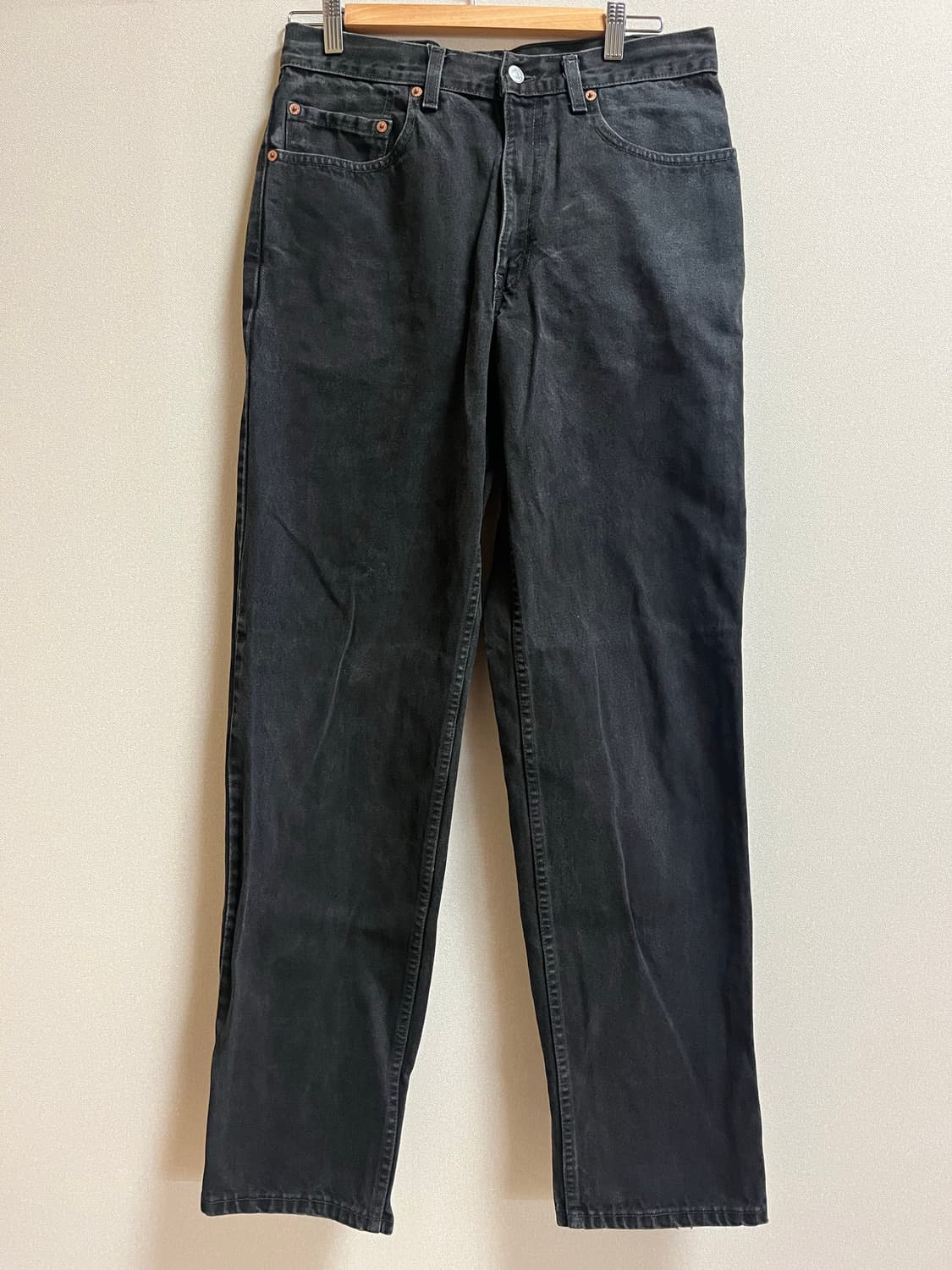 리바이스 made in usa 90s 550 흑청 상품이미지1