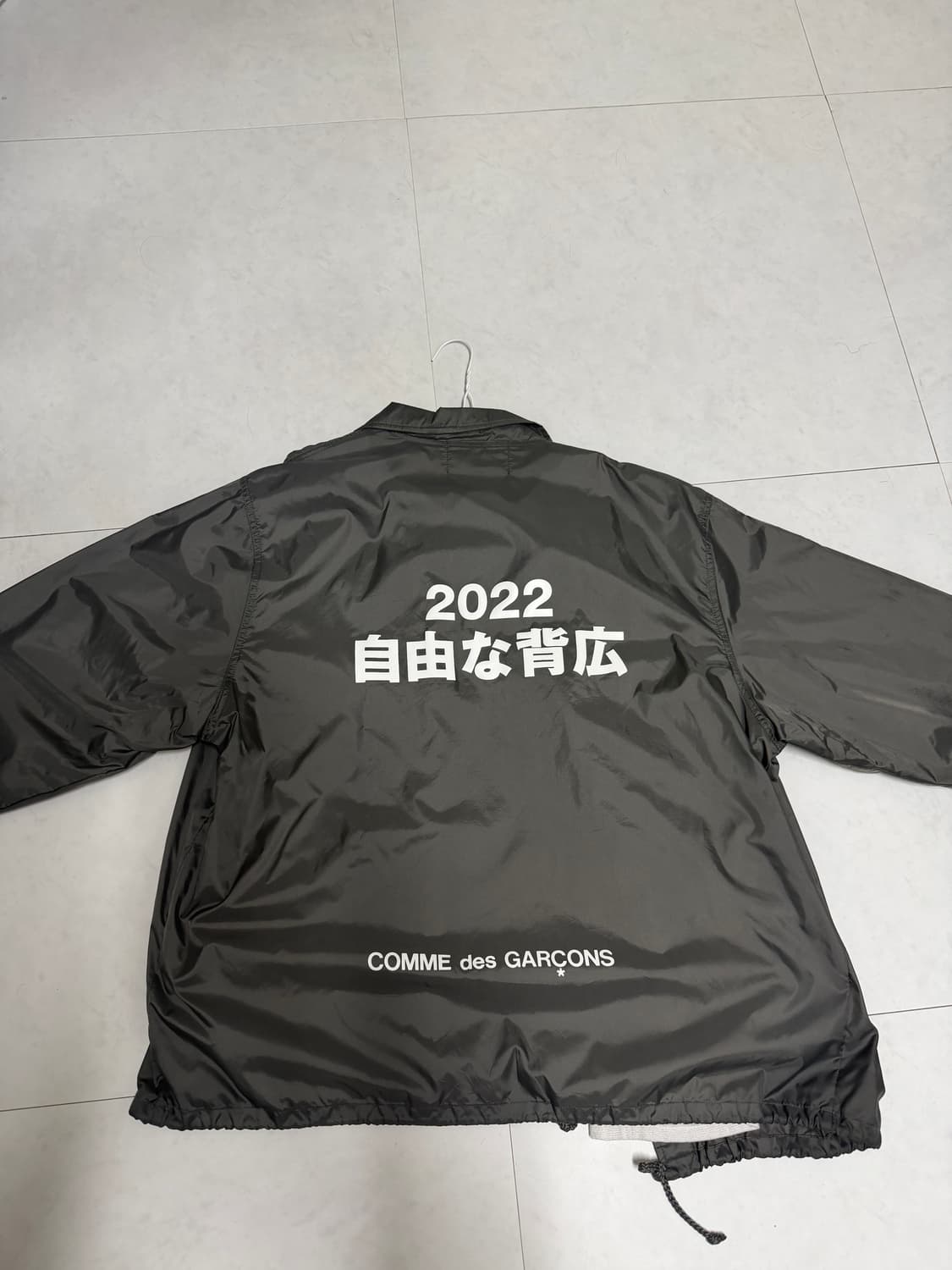 꼼데가르송옴므 自由な背広 자켓 그레이 상품이미지1