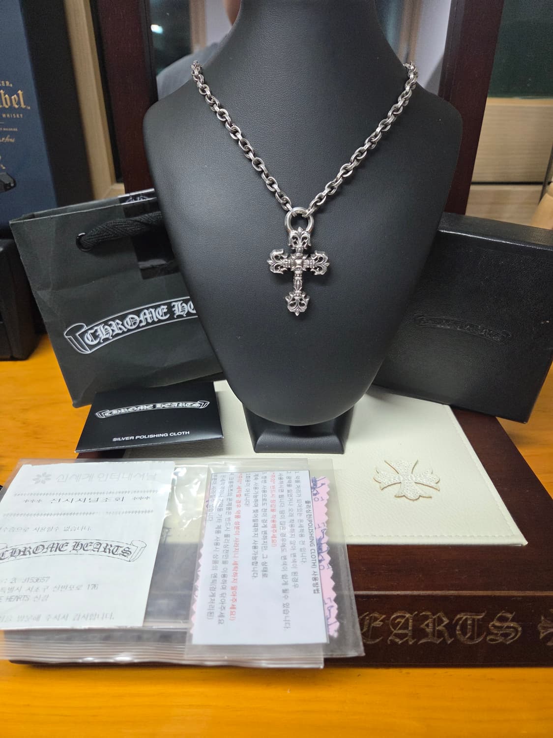 크롬하츠 필리그리 크로스 목걸이 상품이미지1