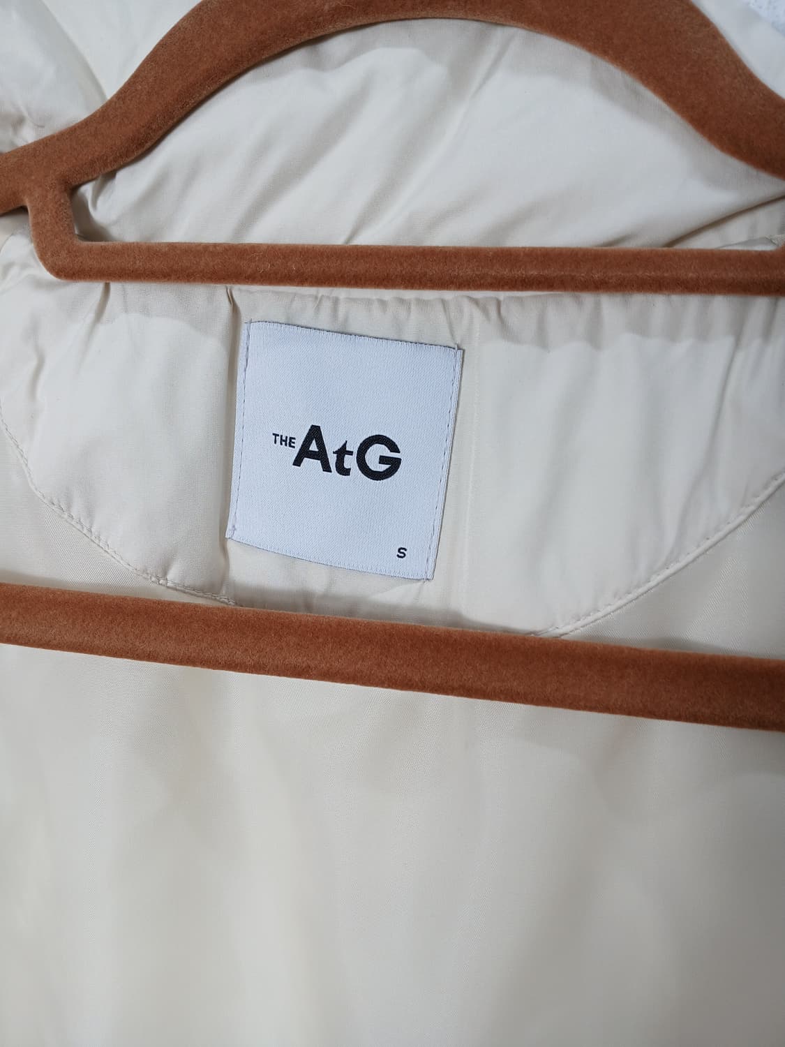 THE AtG 아이보리 숏패딩 S 새제품 상품이미지8