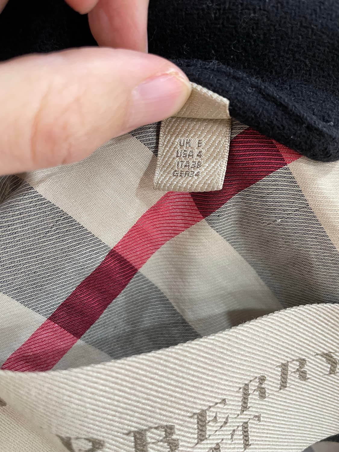 버버리 정품 울코트 상품이미지10