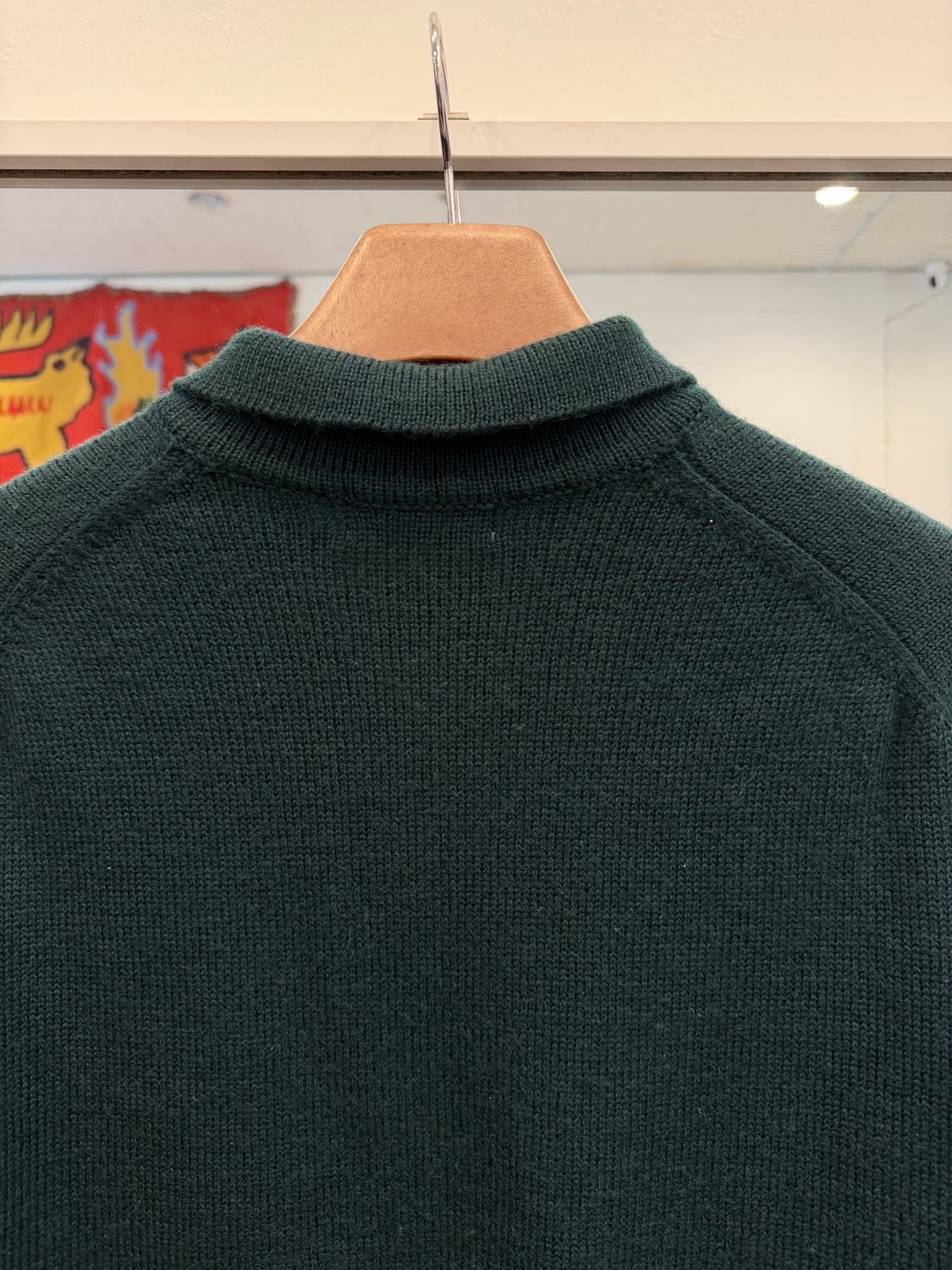 Seve 빈티지 울 카라 니트 상품이미지6