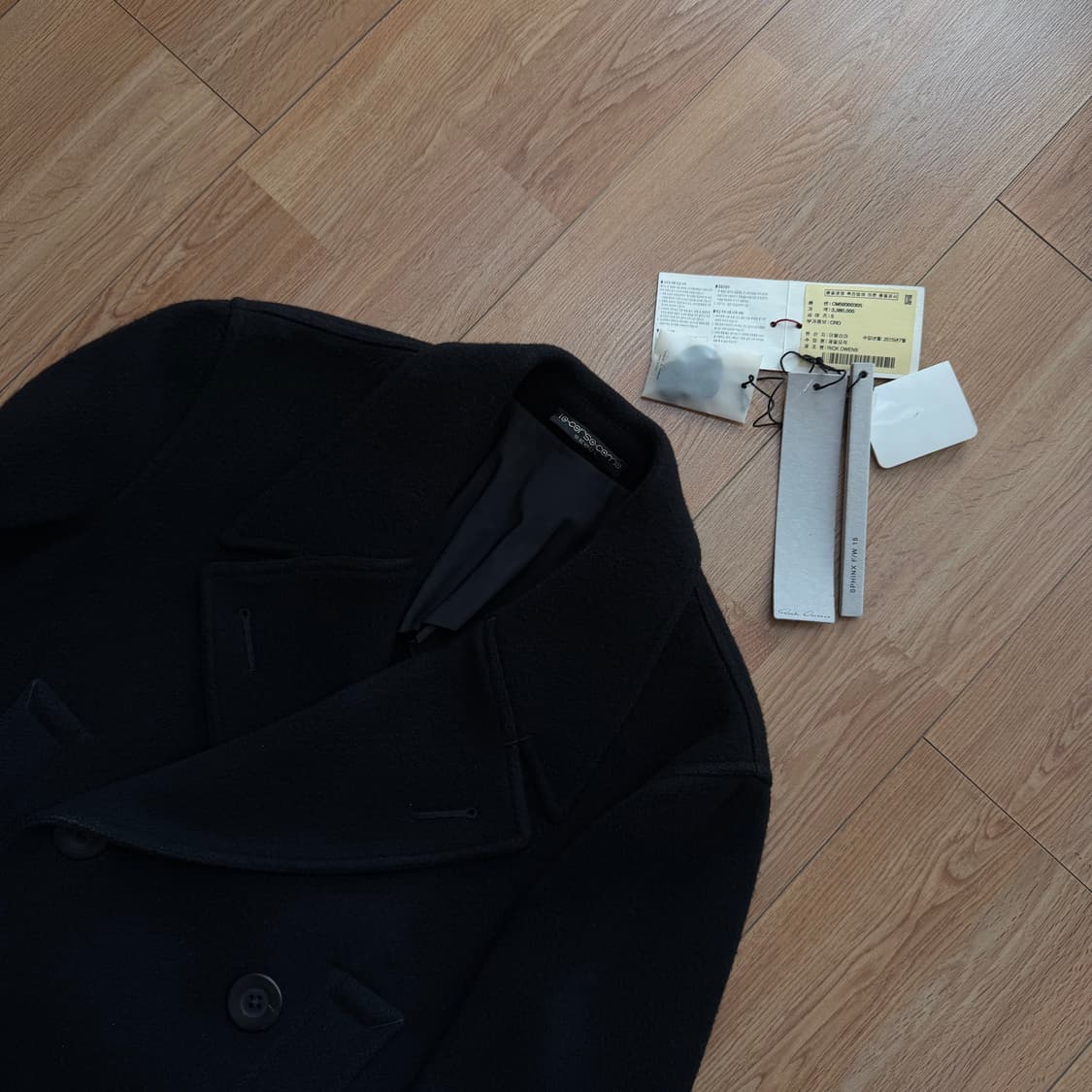 릭오웬스 Rick owens 더블 코트 Cappotto Db coat 상품이미지3